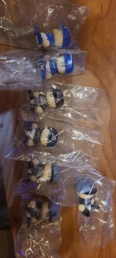 パワプロくん ならぶんです ビジター セ・リーグ 7体セット BANDAI