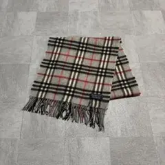 Burberrys LONDON 90s カシミヤ ノバチェック マフラー