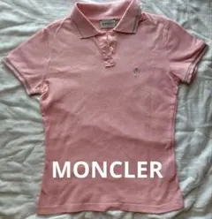 【極美品】モンクレール　MONCLER　ポロシャツ　半袖　ピンク　size L 中古・古着通販】MONCLER (モンクレール) ポロシャツ ピンク サイズ:S
