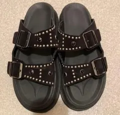 YELLO KNIGHT SANDALS 厚底サンダル ブラック　ユニコーン YELLO KNIGHT SANDALS 厚底サンダル ブラック ユニコーン - メルカリ