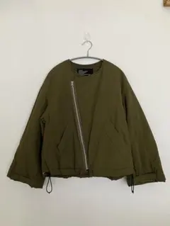SHIRRING OVER NYLON ブルゾン　完売商品 SHIRRING OVER NYLON ブルゾン 完売商品 - メルカリ