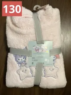 【新品タグ付き】ユニクロ　サンリオ　ちいかわ　フリースパジャマ　ピンク　130