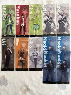 カラフルピーチクリアしおりコレクション