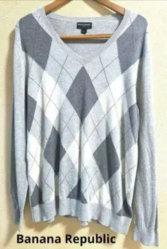 【BANANA REPUBLIC】バナナリパブリック Vネック ニットセーター