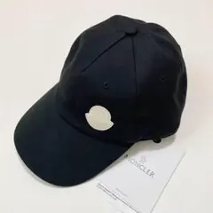 MONCLER モンクレール ロゴワッペン ネイビー ベースボールキャップ