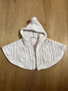 【gelato pique】　ベビーポンチョ 70サイズ