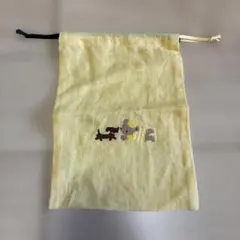 【美品】familiar 刺繍巾着_2026/3限定出品