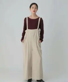 美品 LEPSIM コーデュロイサロペット