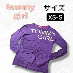 tommy girl トミーガール 長袖 Tシャツ パープル XS S ロゴのサムネイル