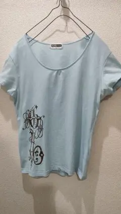 GIORDANO ★半袖 Tシャツ ライトブルー ★のサムネイル