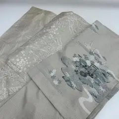 大島紬 白大島紬 正絹 まとめ売り 着物 リメイク み-105