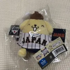 タイトーくじ　侍ジャパン×サンリオキャラクターズ　D賞　ポムポムプリン