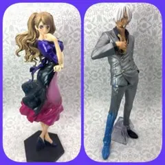 ま*)様 ワンピース　サンジとプリン　フィギュアリペイント　2体セット