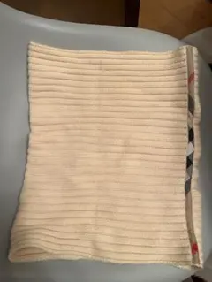 Burberry ネックウォーマー リブニット