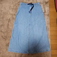 The North Face デニムロングスカート