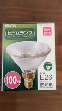 ELPA EBRF110V80W/W ビームランプ 100形