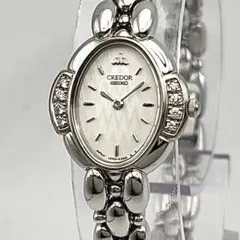 電池新品 SEIKO クレドール 1E70-0AB0 ピンクシェル文字盤 美品 - メルカリ