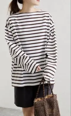 新品　ルミノア　別注　ボーダーカットソー　オーシバルセントジェームズ　春コーデ