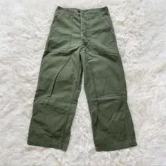 希少 60s U.S.ARMY OG107 ベイカーパンツ W30 米軍実物のサムネイル