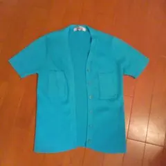 Burberrys BLUE LABEL 半袖 リブニット カーディガンのサムネイル