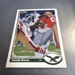 NFL JEROME BROWN 1991 Upper Deck