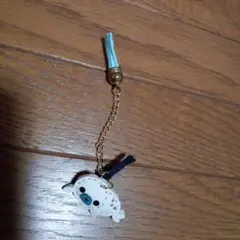 アザラシ キーホルダー 魚チャーム付き