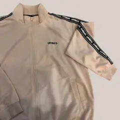 美品　umbro ベージュ　トラックジャケット　オーバーサイズ