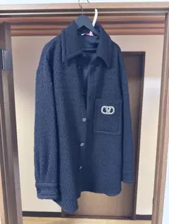 Valentino 黒 シャツジャケットのサムネイル