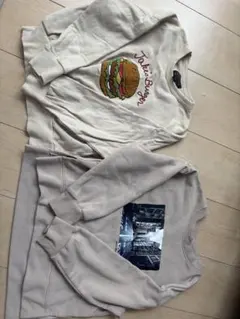 120cm 薄手　春・秋　トレーナー2点セット