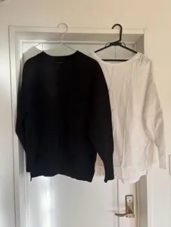 wjk ダブルジェイケイ cut-off crew-neck 二重構造 XL wjk ダブルジェイケイ cut-off crew-neck 二重構造 XL - メルカリ