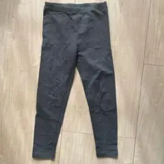 ユニクロ　エクストラウォーム　極暖ヒートテック　レギンス　120 グレー