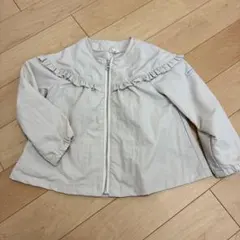 ベージュ フリル付きジャケットのサムネイル