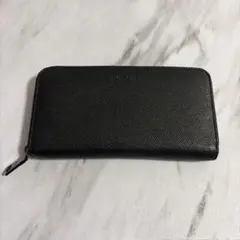 COACH ブラックレザー 長財布
