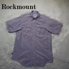 Rockmount 80s USA製 ウエスタンシャツ 半袖 チェック コットンのサムネイル