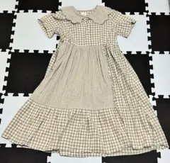 merry Jenny ギンガムスカラップワンピース【即日発送】