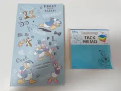 ディズニー 付箋 ふせん セット ドナルド デイジー チップとデール