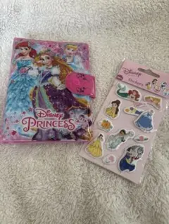 当時物　Disney Princess リングシール帳　シール