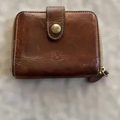 IL BISONTE ブラウン 二つ折り財布