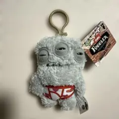 ファグラー　ぬいぐるみ　キーチェーン　キーリング　アノイド　バッジー　グレー