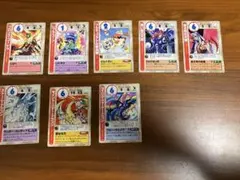 タカラ 魔神英雄伝ワタル プラクション付属カード 10枚 ミニフィギュア