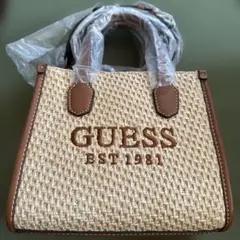 GUESS トートバッグ かごバッグ 新品未使用品