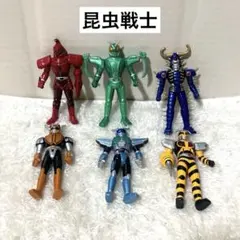 ビーファイターカブト　結集！昆虫戦士8 ソフビ　レトロ