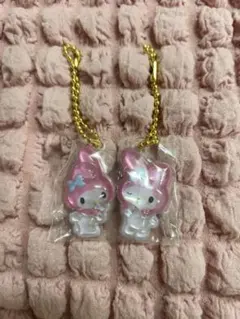 ボンボンドロップ マイメロディ ストラップ サンリオ