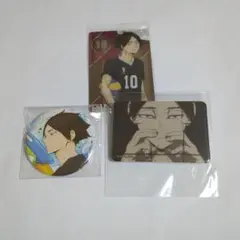 ハイキュー!!　角名倫太郎　缶バッジ　カード
