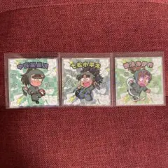 忍たま乱太郎マン シール ビックリマンチョコ 中在家長次 七松小平太 善法寺伊作