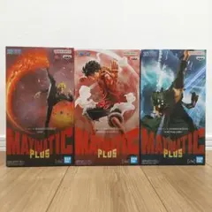 ワンピース MAXIMATIC PLUS ルフィ ゾロ サンジ フィギュア 3体