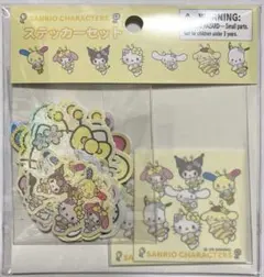 サンリオ　お花大好きハチさん　ステッカーセット