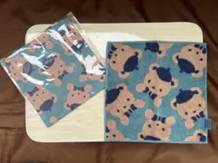 ⭐︎完売⭐︎Familiar ミニバッグ&タオルハンカチ セット（GN）