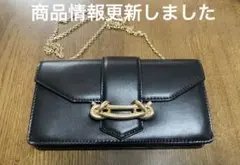 Charles & Keith チェーンショルダーバッグ ブラックのサムネイル