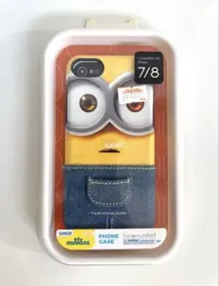 【新品】ミニオンズボブiPhone7/8/SEケースkaisaバデニムデザイン